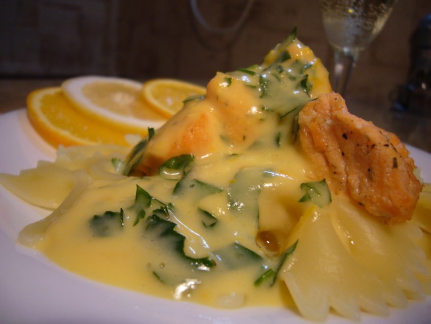 Соус белый с яйцом (сюпрем)