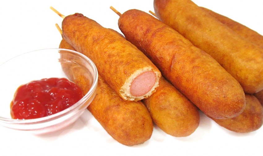 Колбаса сыр в панировке