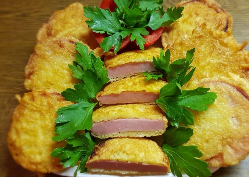 Сосиски во фритюре