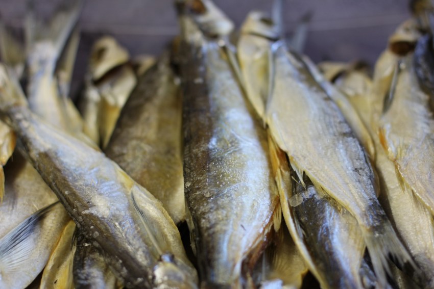 Чехонь рыба вяленая