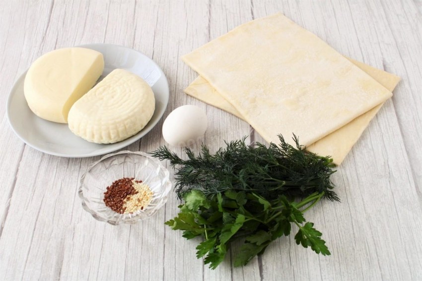 Греческий пирог со шпинатом из теста фило