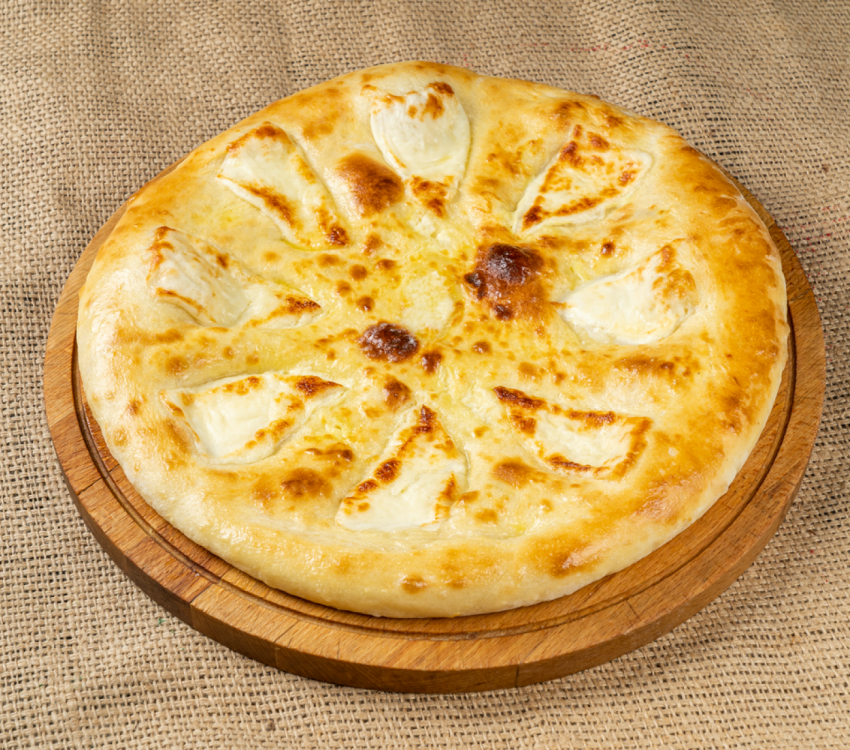 Пирог со шпинатом и творогом