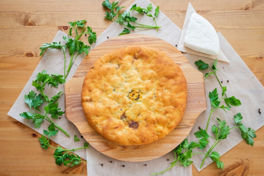 Лаваш с моцареллой