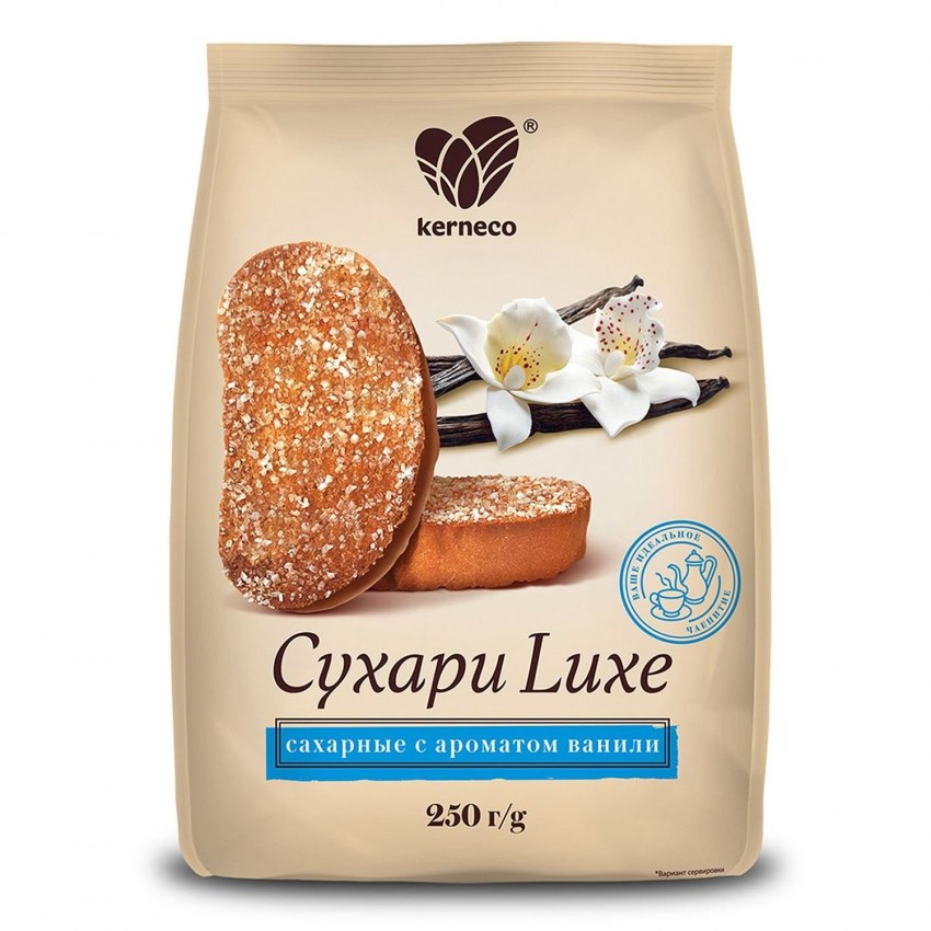 Сухари ОГО! Ванильные 250 г