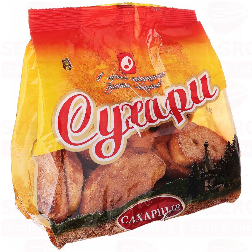 Сухари в сахаре