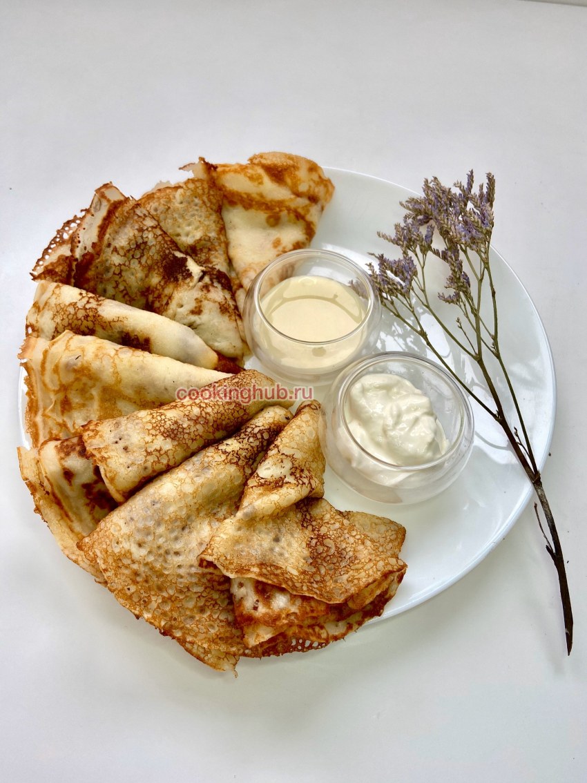 Блины со сгущенкой