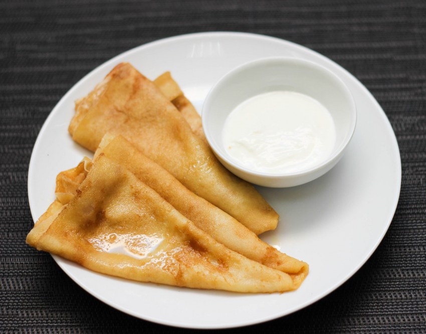 Блины с припеком