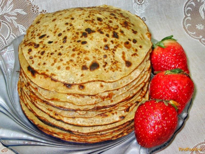 Блинчики со сметаной