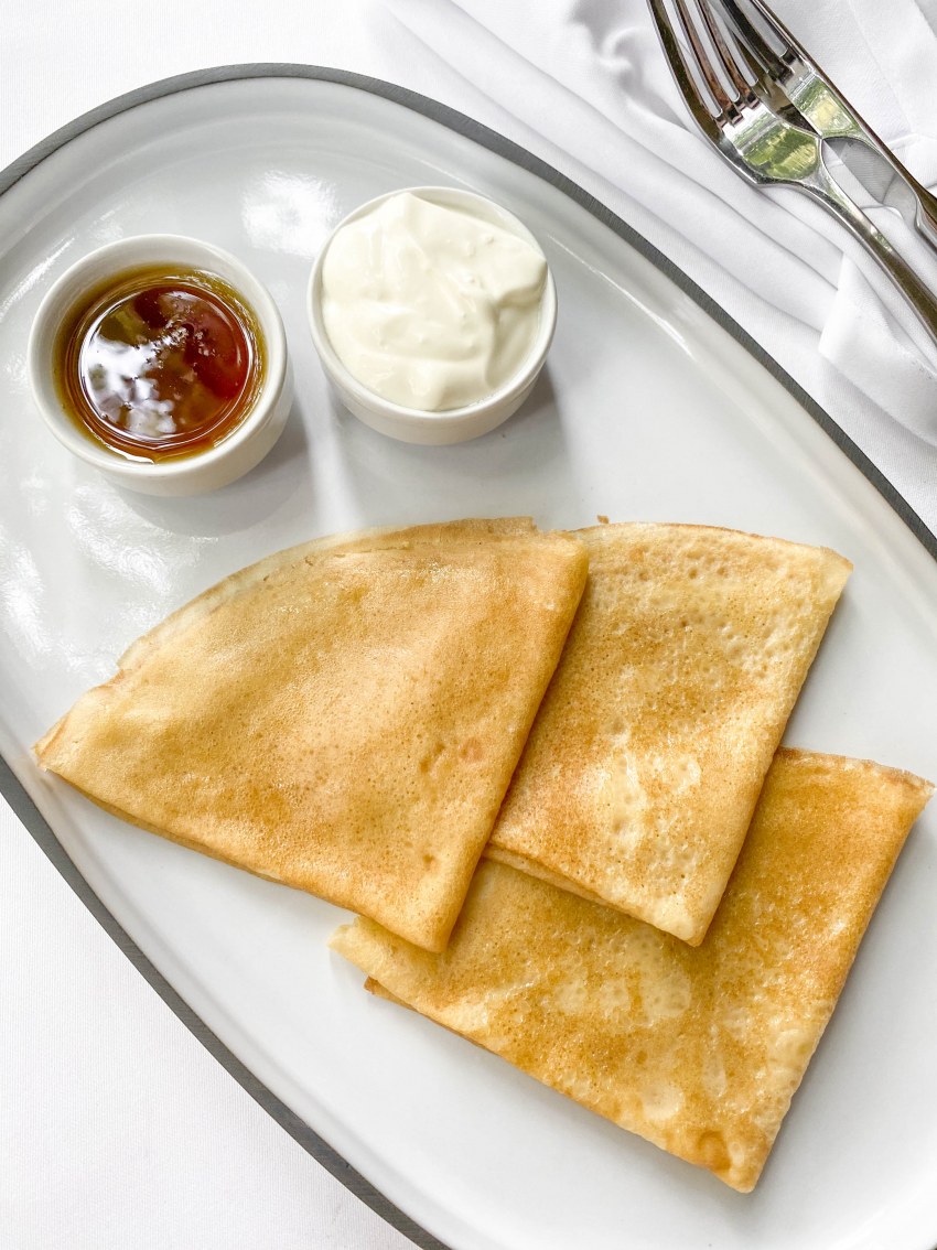 Блины с джемом