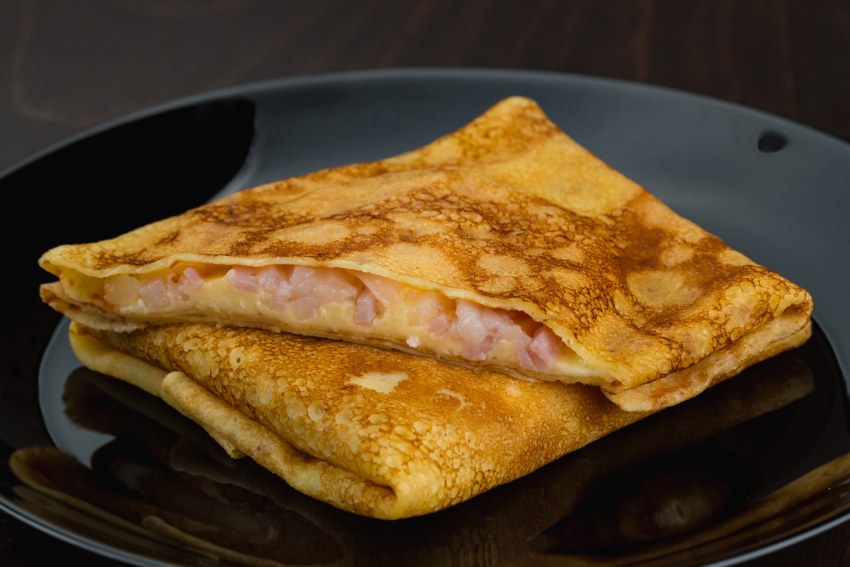 Закуски с блинами