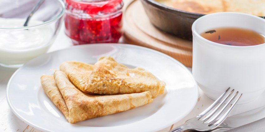 Жареные блинчики