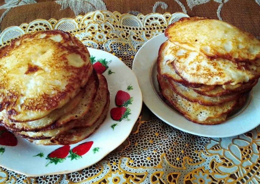 Блины сметанные