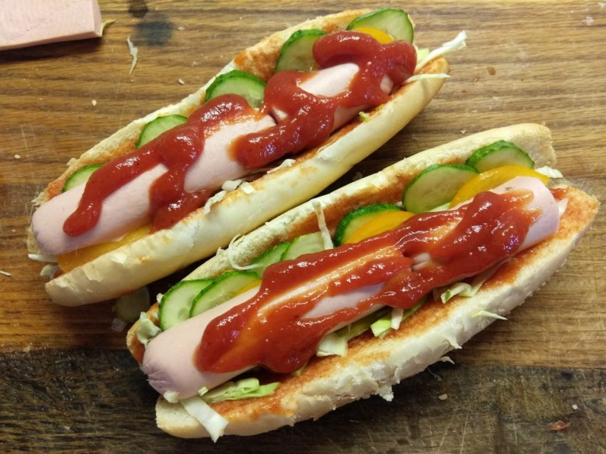Домашний хот дог