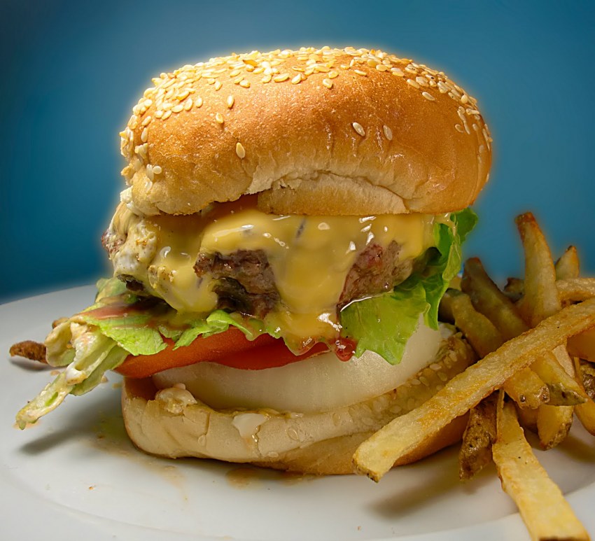 Чизбургер хот-дог