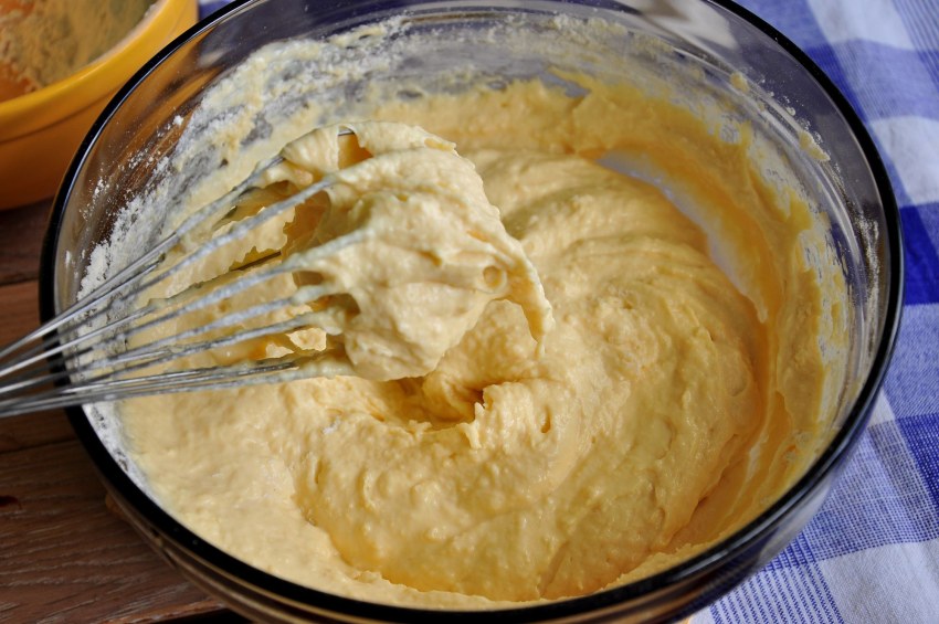 Заливной пирог с фаршем