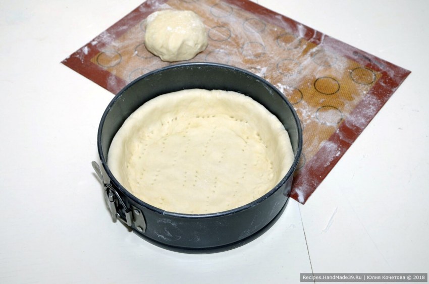 Тесто для заливного пирога