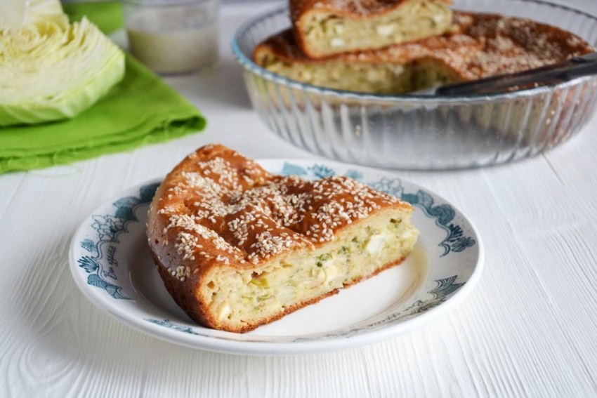 Тесто на манник на кефире