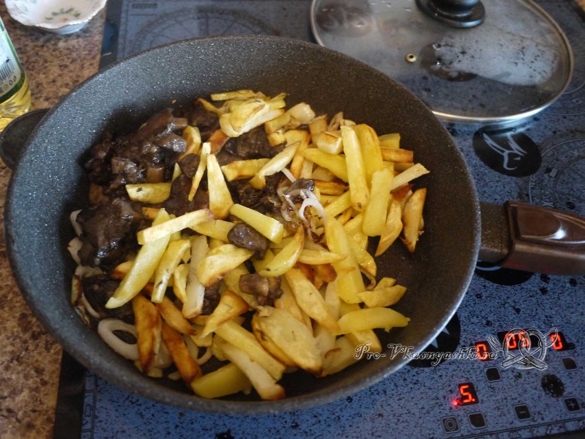 Картошка с мясом в духовке