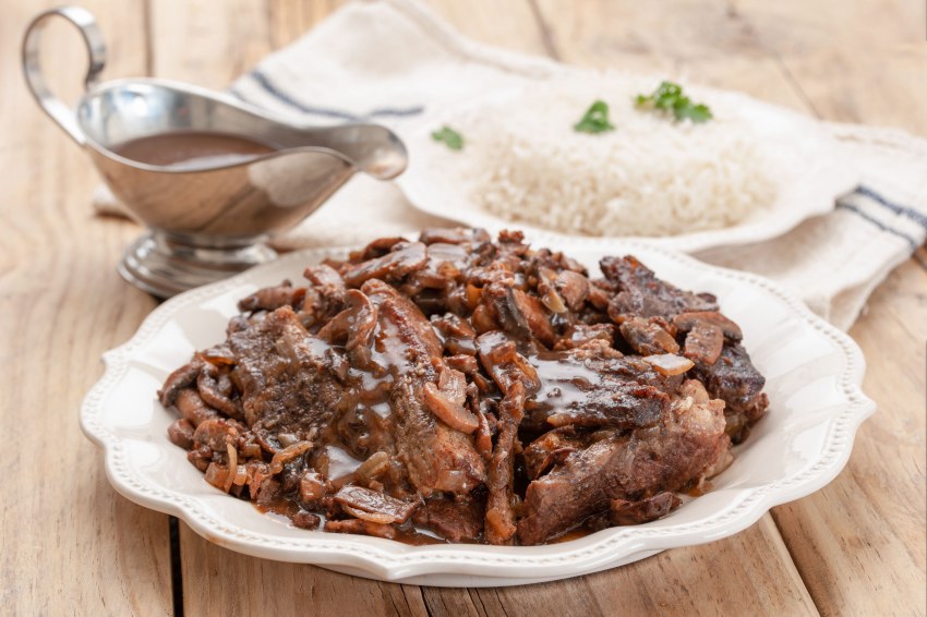 Свинина с картофелем