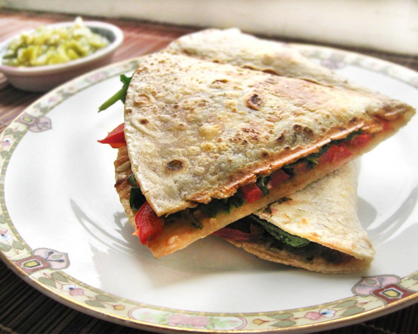 Кесадилья Веганская