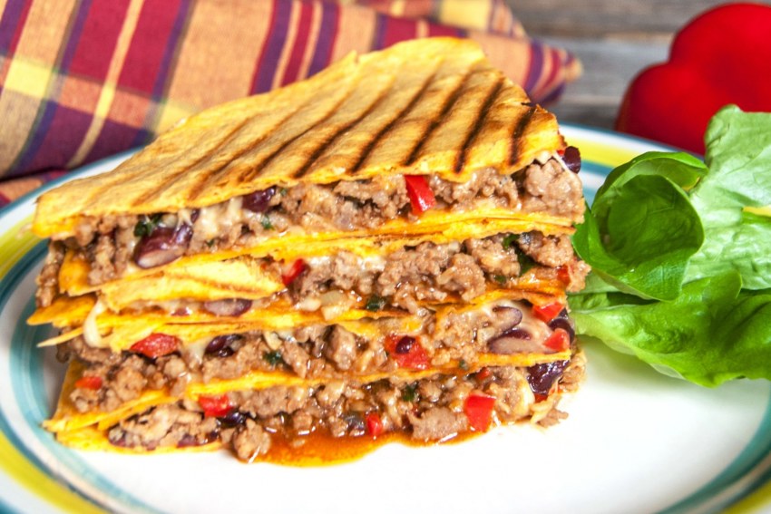 Кесадилья мясная