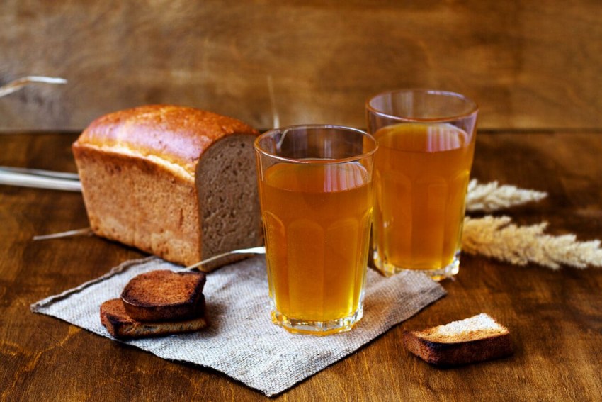 Домашний квас бочковой