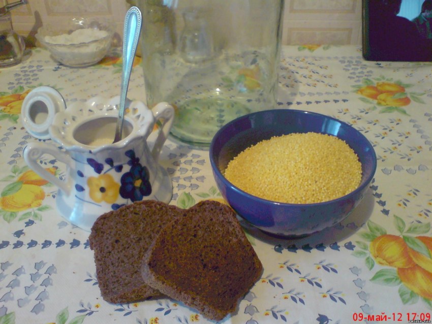 Квас домашний хлебный