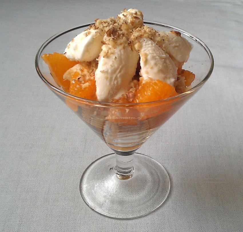 Пудинг клубника со сливками