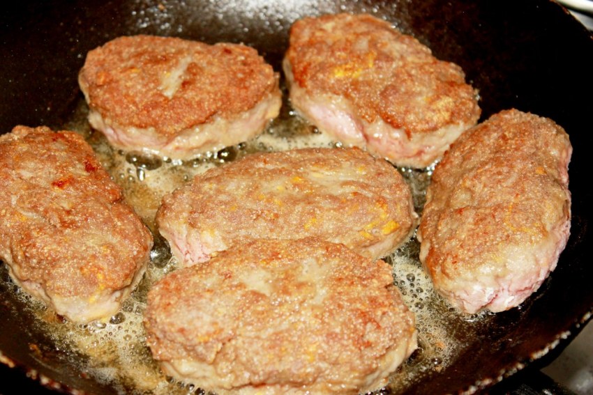 Котлетки из фарша индейки