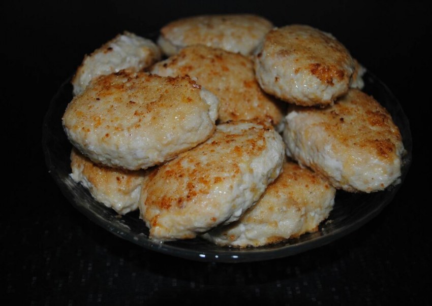 Биточки из индейки с сыром