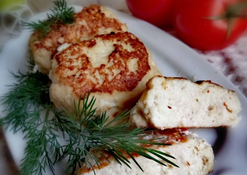 Биточки,котлеты из индейки.