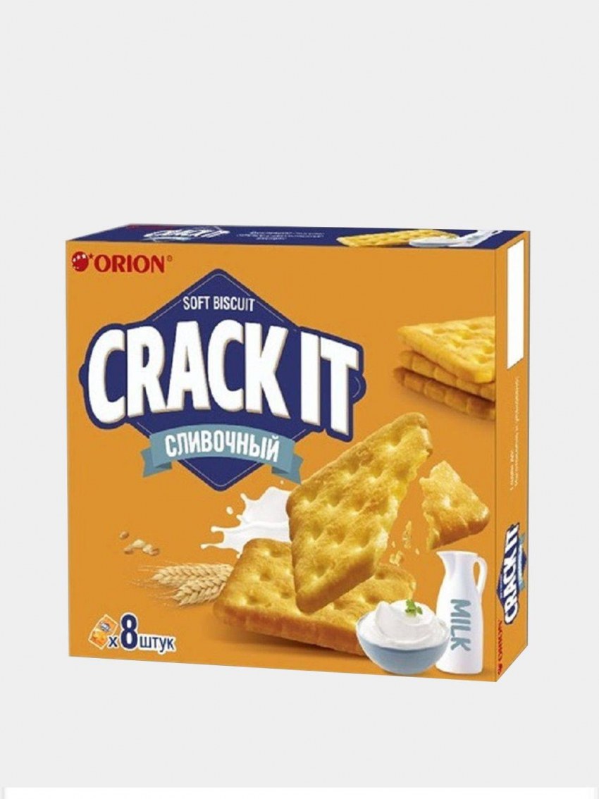 Orion печенье Crackit сливочный