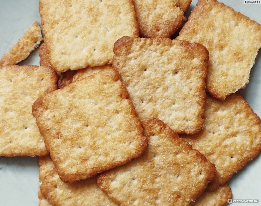 Сливочный крекер пример