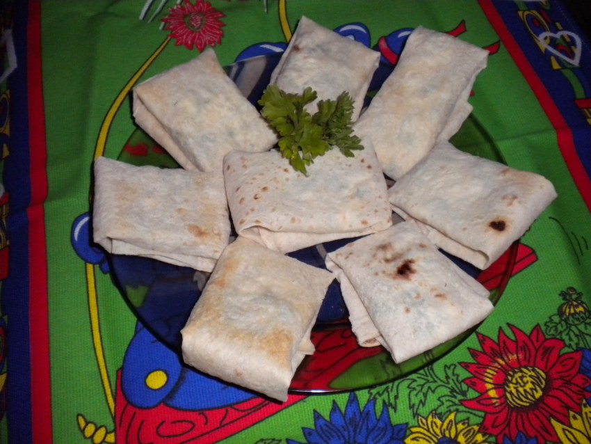 Рулет из лаваша