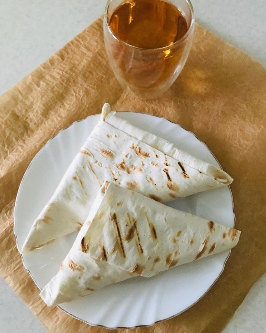 Курица в лаваше