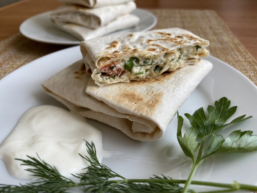 Рулет из лаваша