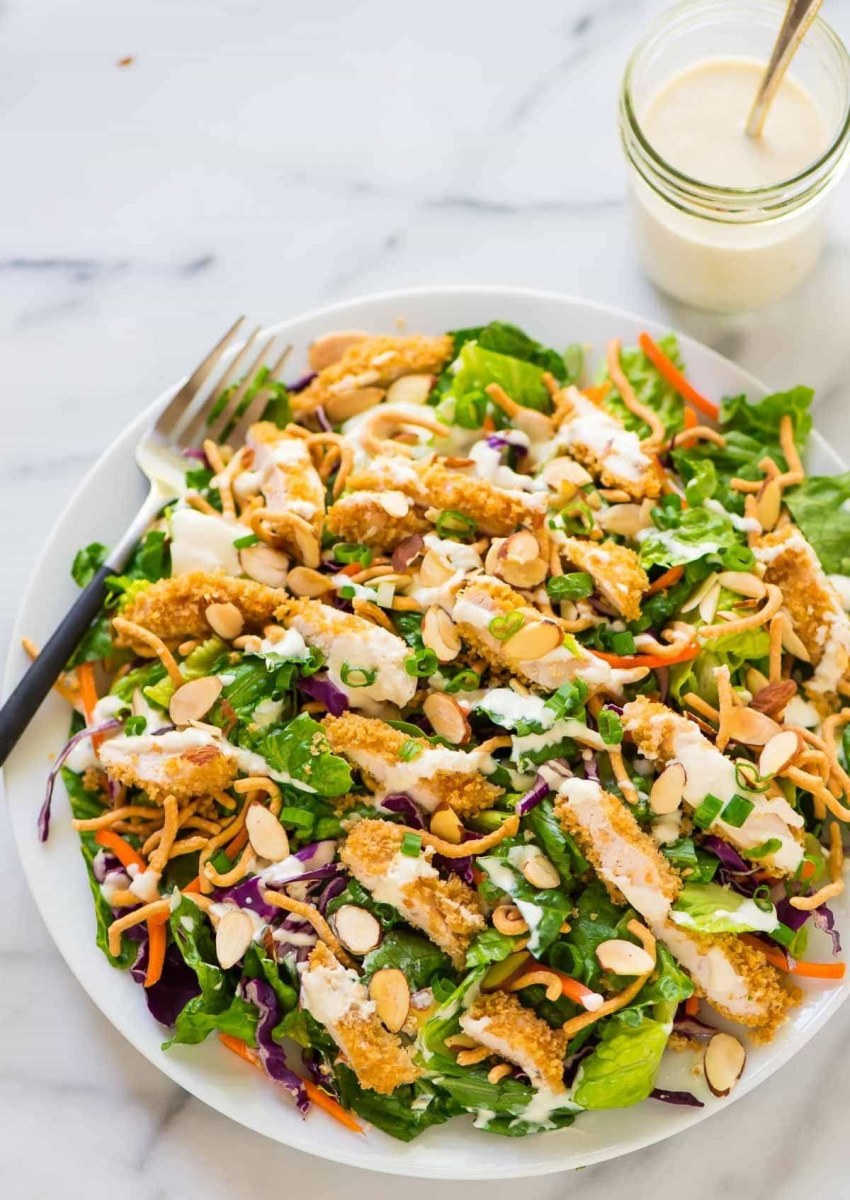 Салат с курицей