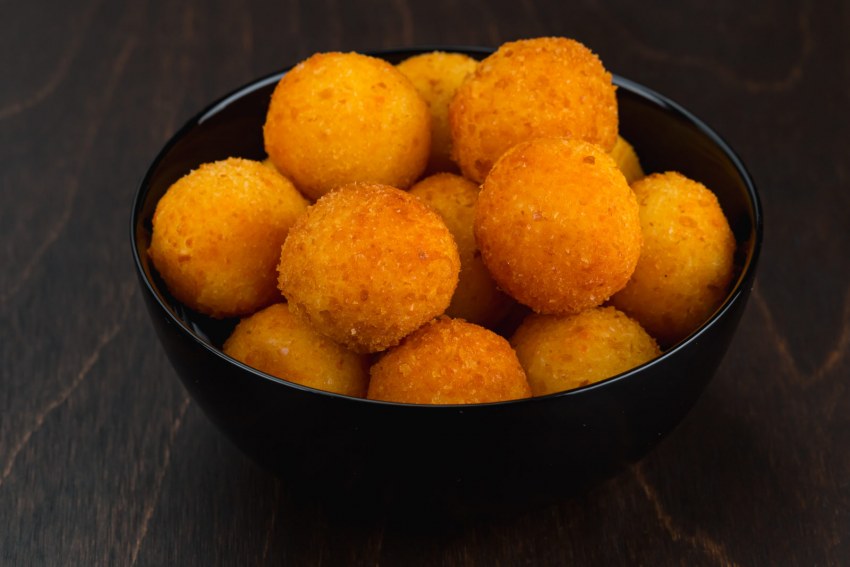 Картофельные шарики с фаршем