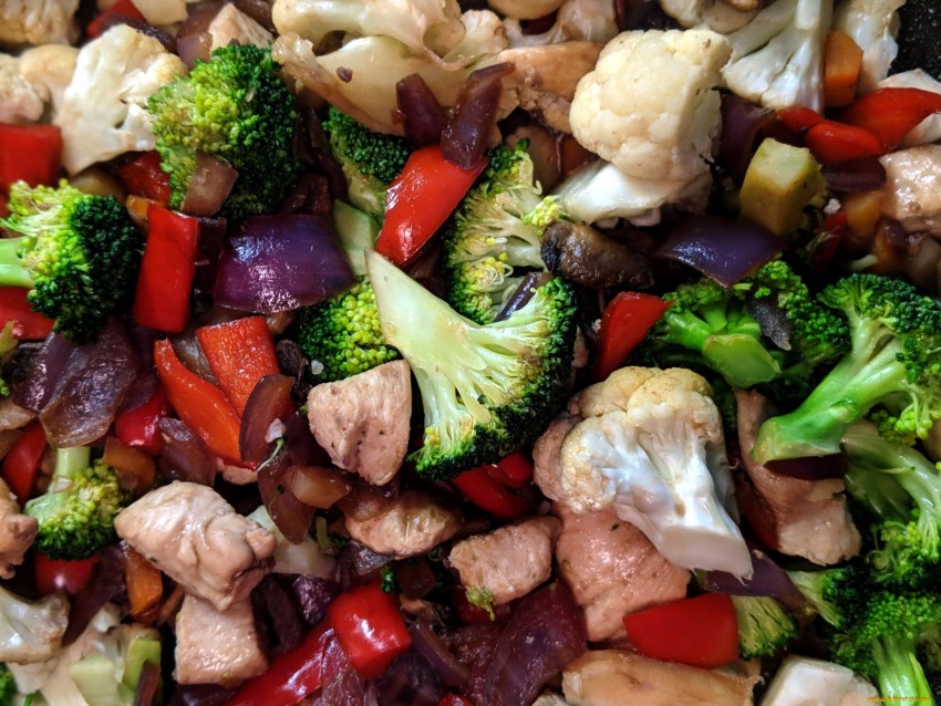 Много салатов на одной картинке