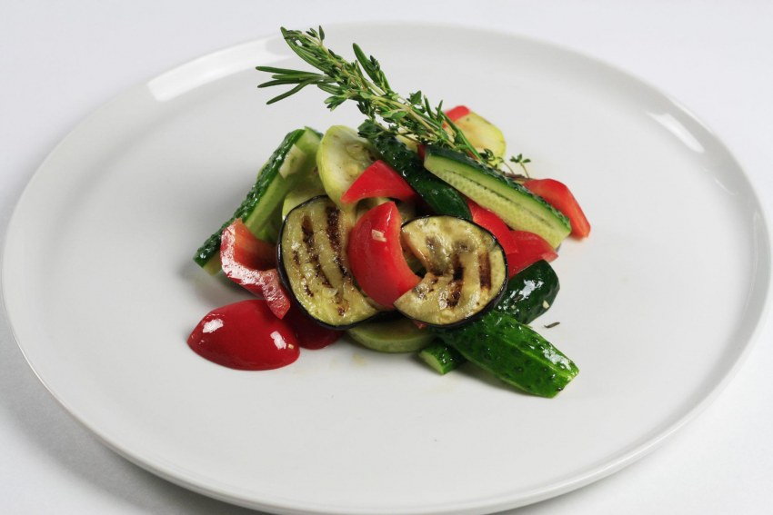 Синенькие болгарский перец соте