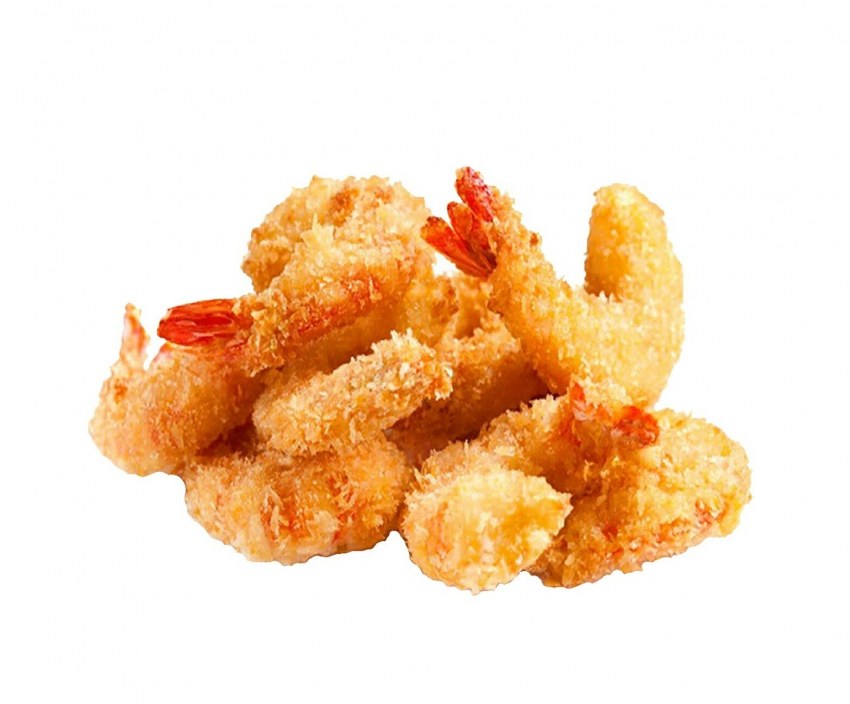 Тигровые креветки в кляре