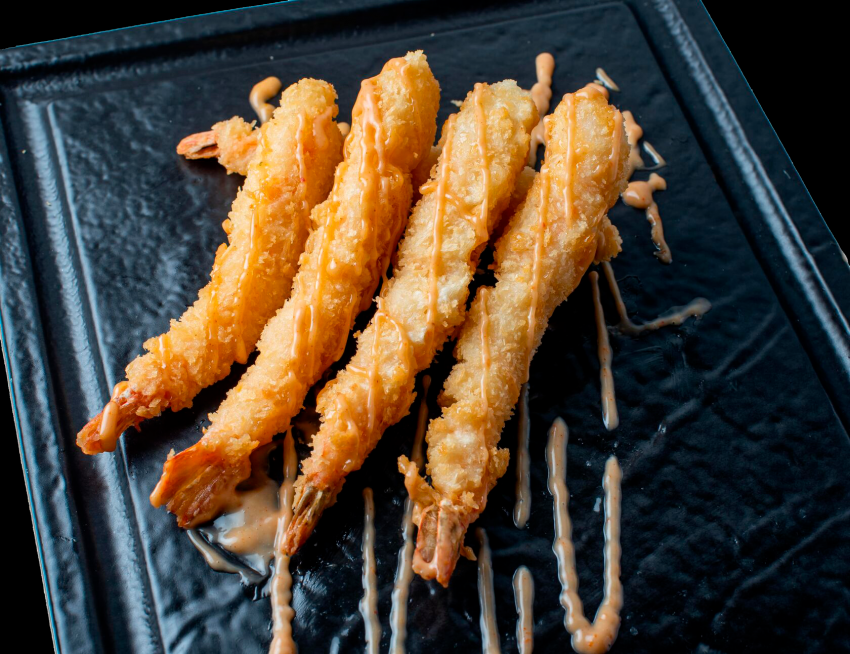 Креветки во фритюре