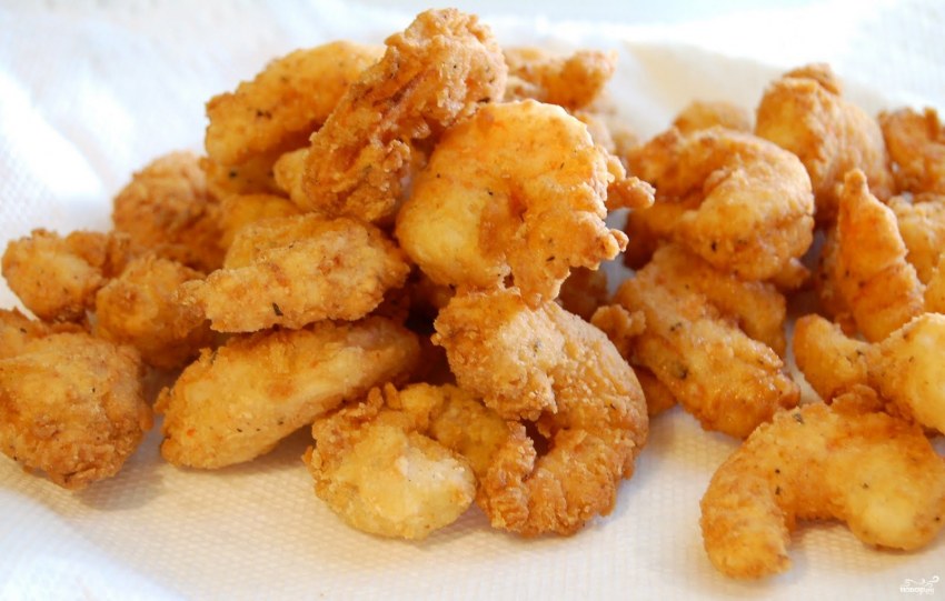 Креветки в кляре макдональдс