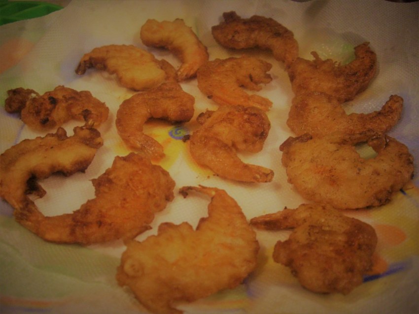 Эби темпура креветки