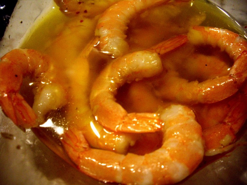 Креветки жареные в кляре