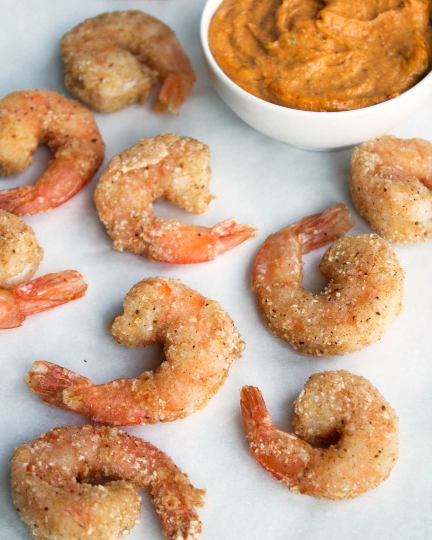 Креветки темпура