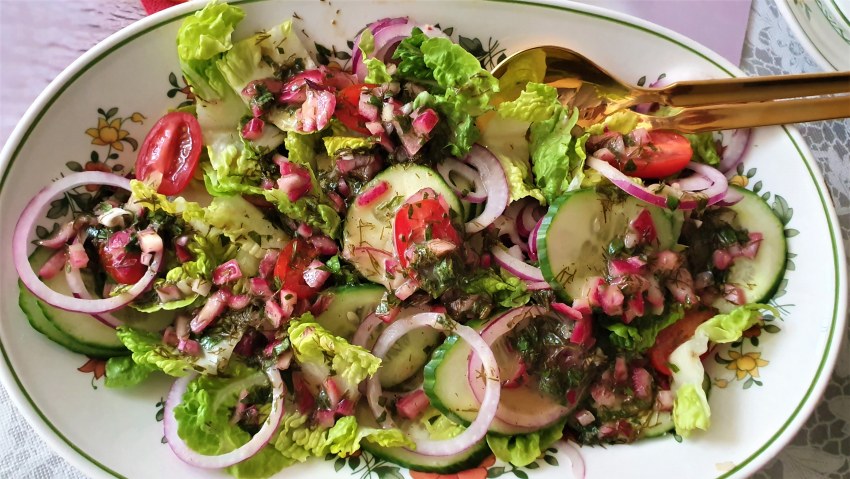 Салат домашний рецепт с грибами и картошкой и капустой