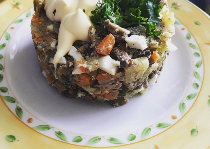 Салат белорусский