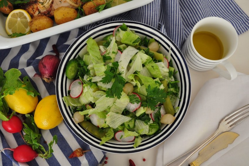 Салат из грецких орехов