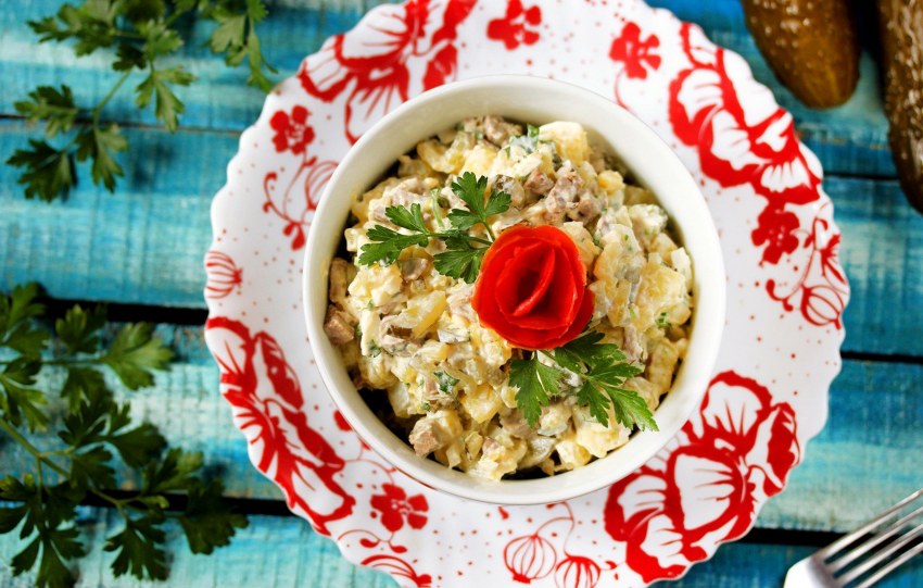 Белорусская кухня салаты